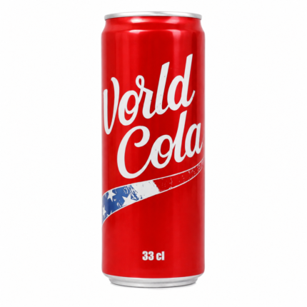 Boisson gazeuse World Cola Canette 33cl x24
