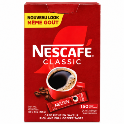 Café Nescafé 1,5g x150 sachets x9