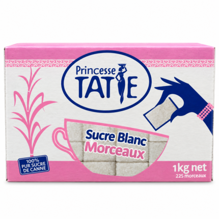 Sucre Morceau Blanc Tatie 1kg x25